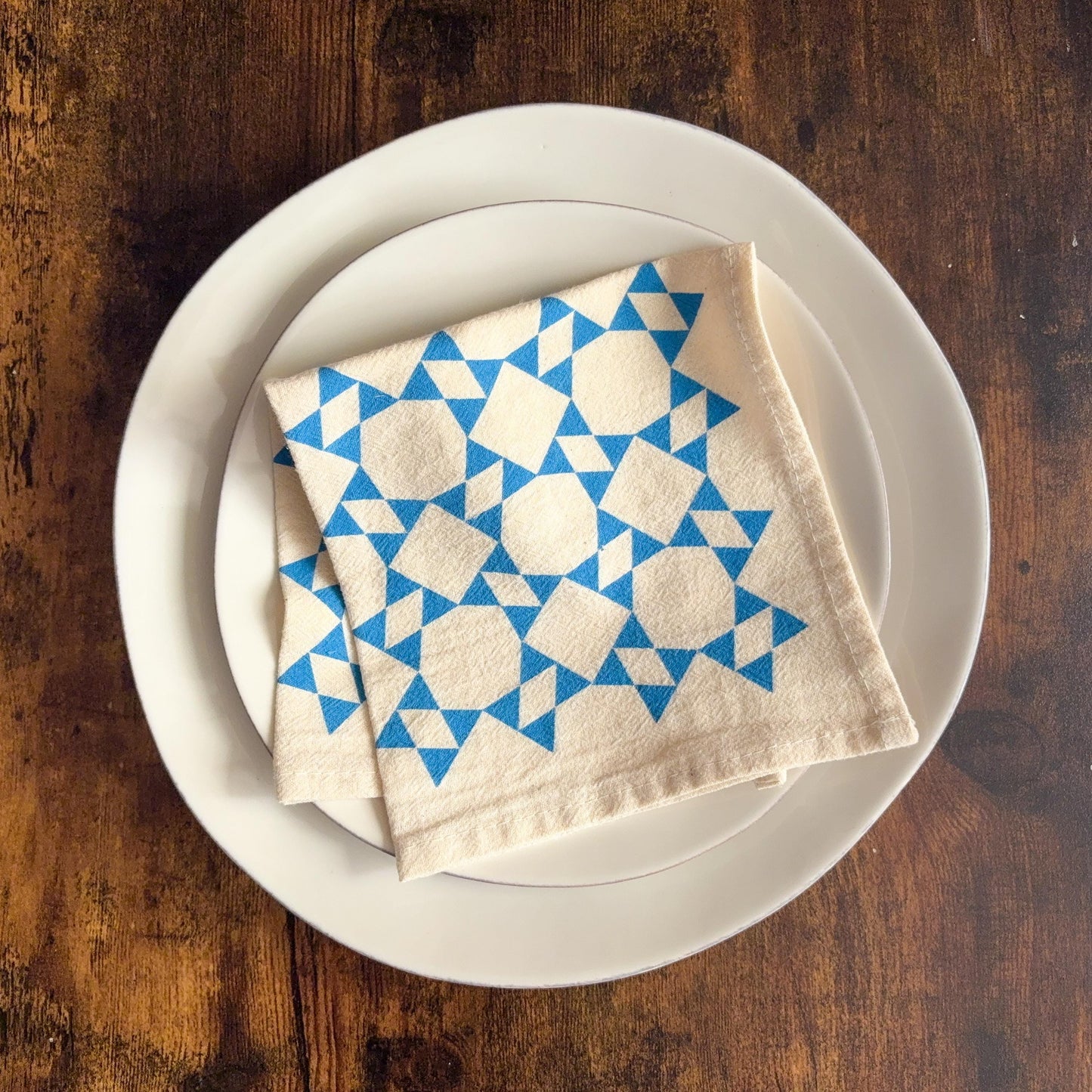 Prairie Star Cloth Napkins – Set of 4