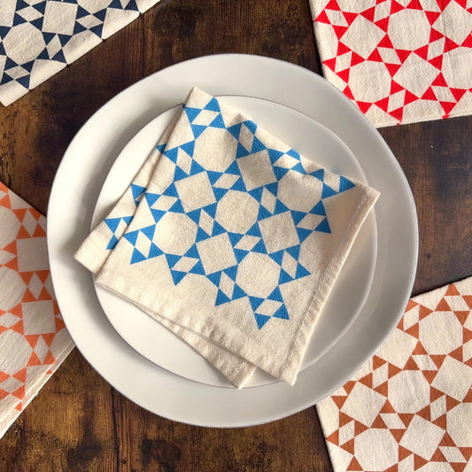 Prairie Star Cloth Napkins – Set of 4