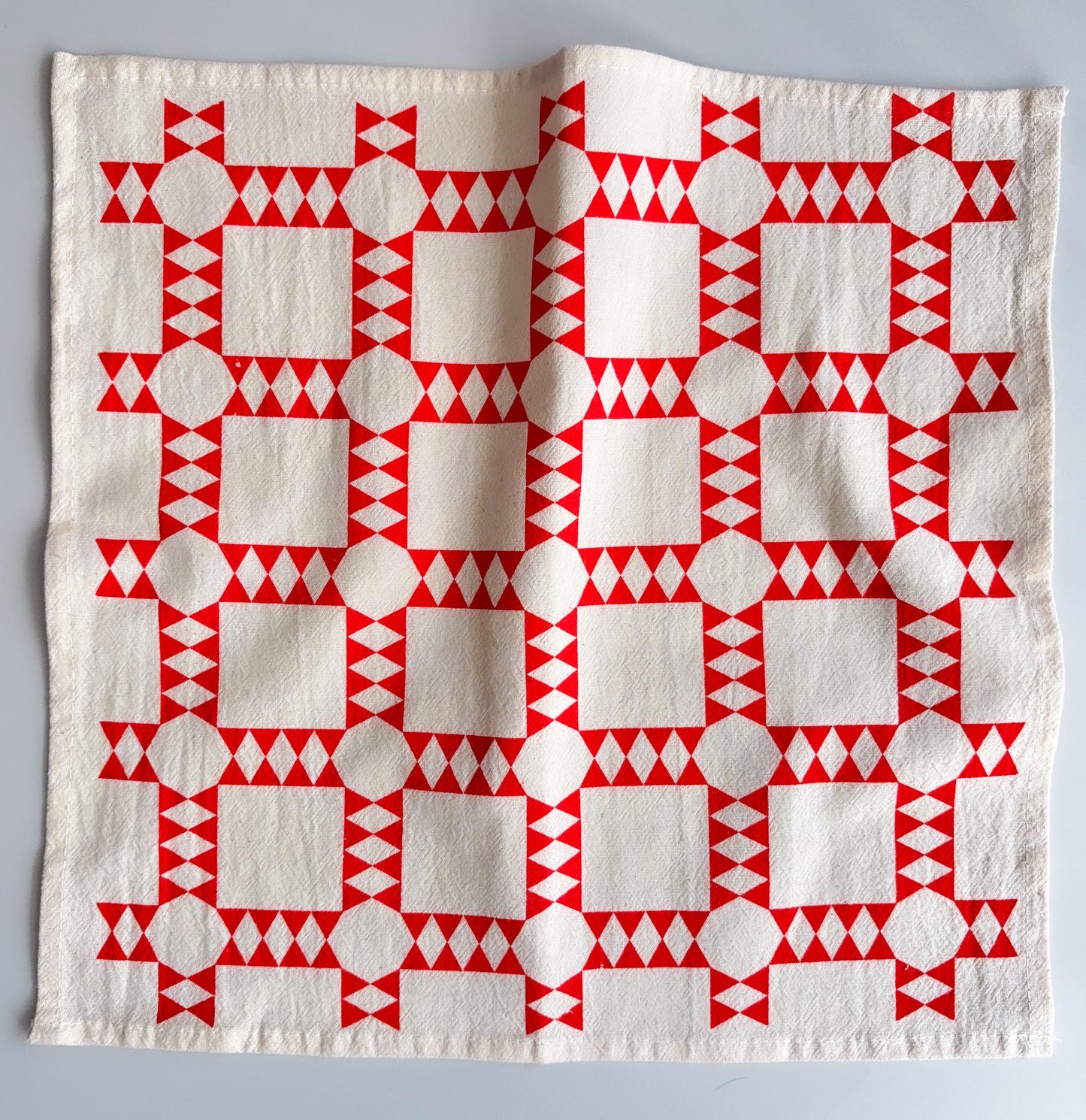 Quilt Block Cloth Napkins – Set of 4