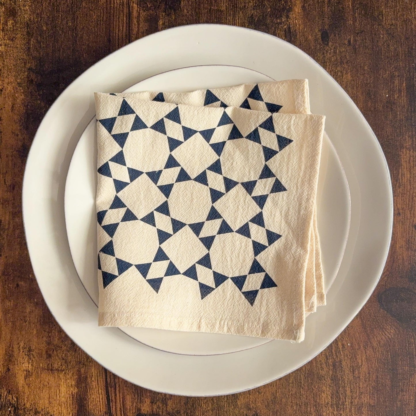 Prairie Star Cloth Napkins – Set of 4