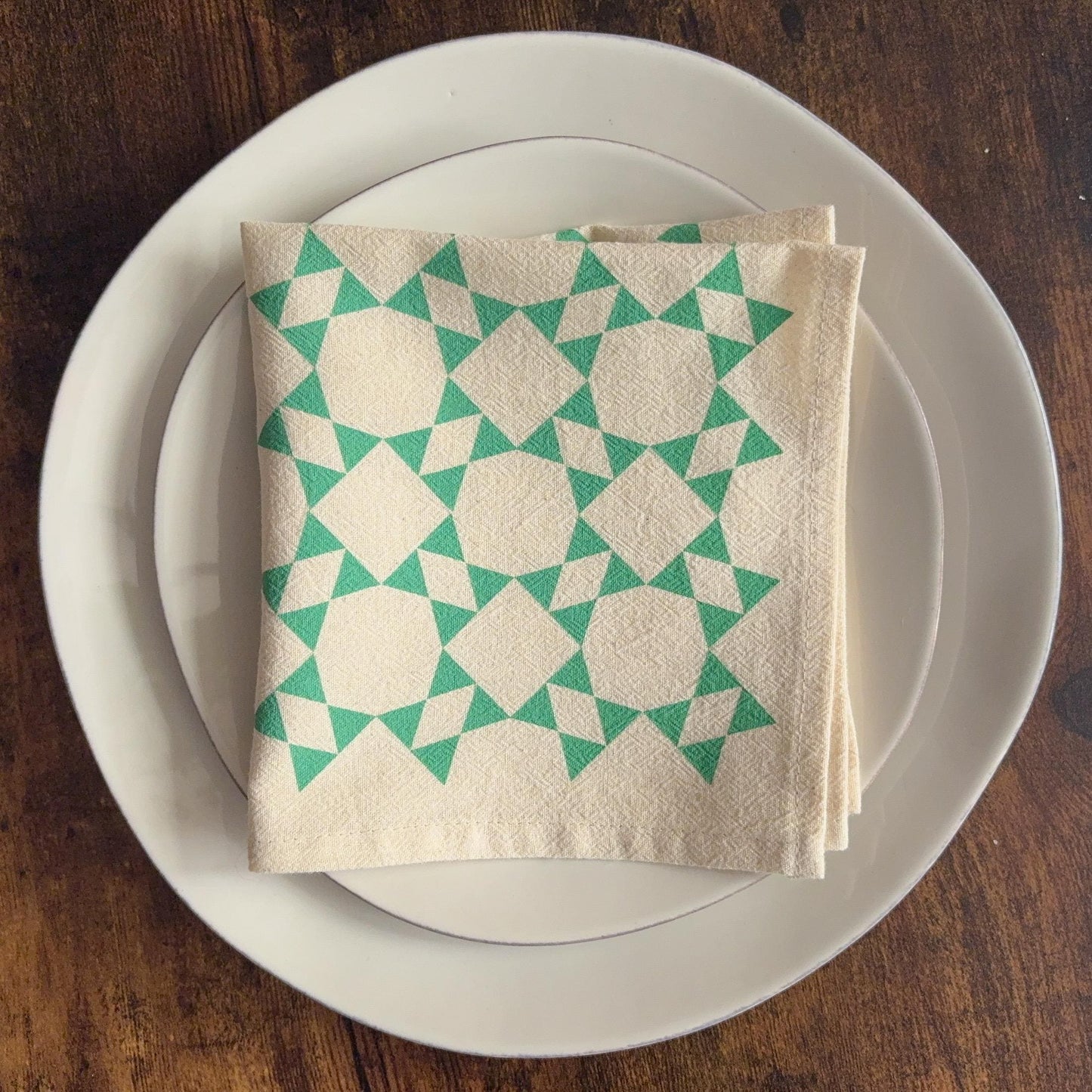 Prairie Star Cloth Napkins – Set of 4