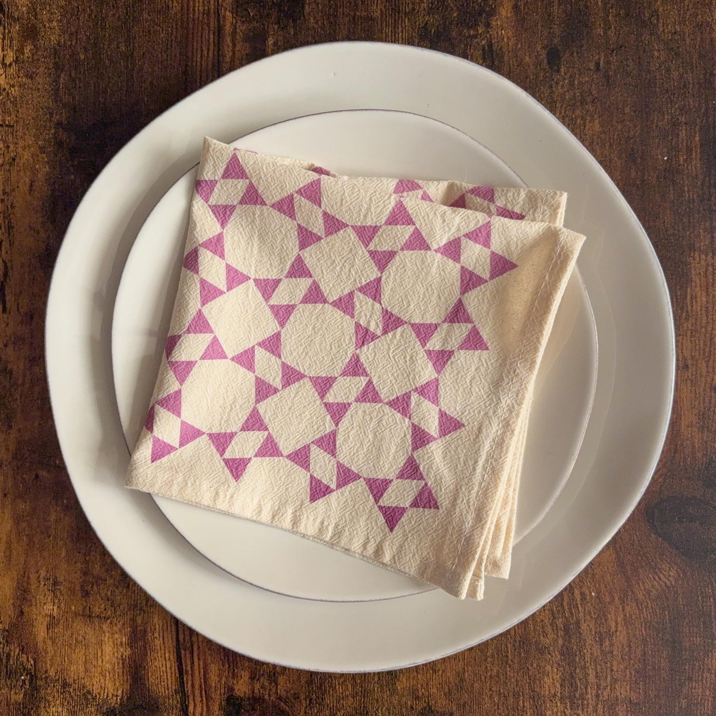 Prairie Star Cloth Napkins – Set of 4