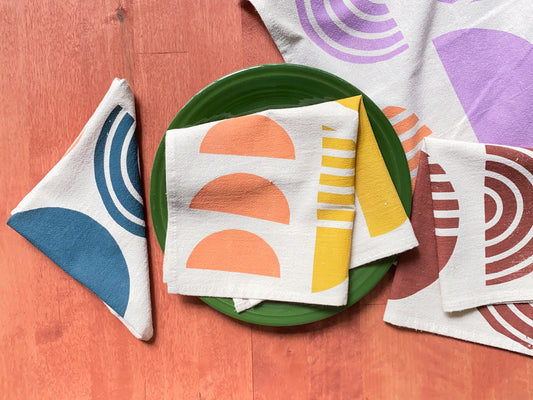 Solstice Cloth Napkins – Set of 4