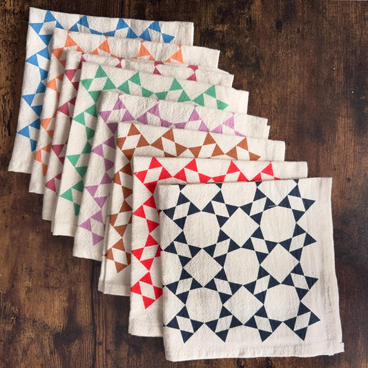Prairie Star Cloth Napkins – Set of 4