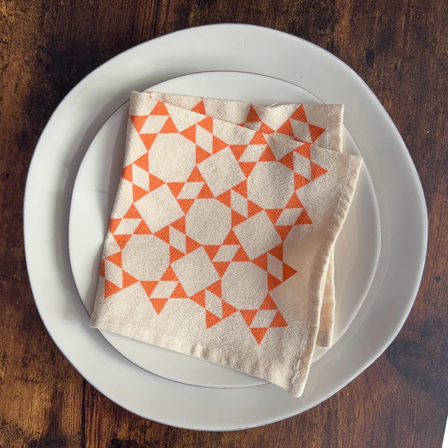 Prairie Star Cloth Napkins – Set of 4